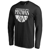 Detroit Pistons Black Buckets Long Sleeve T-Shirt