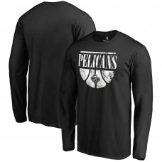Футболка с длинным рукавом New Orleans Pelicans Buckets - Black