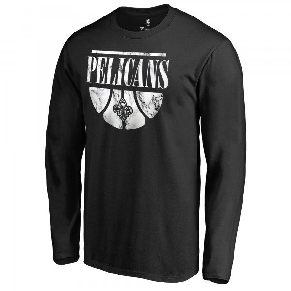 Футболка с длинным рукавом New Orleans Pelicans Buckets - Black