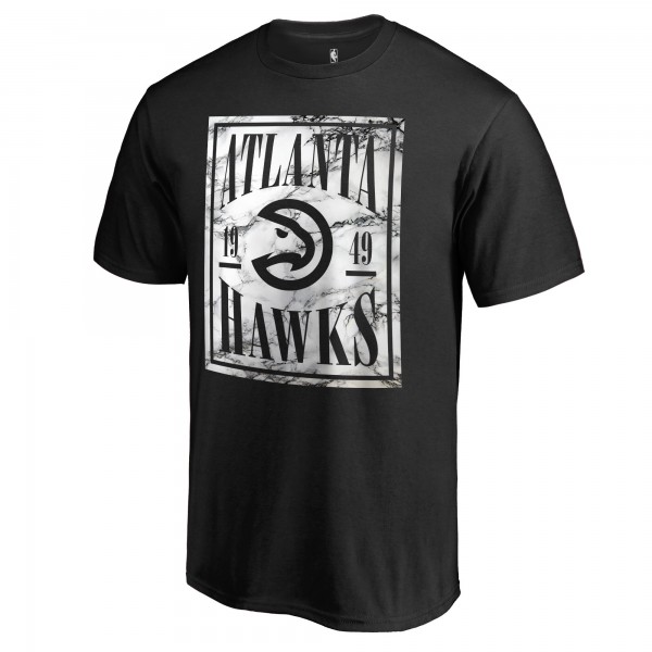 Футболка Atlanta Hawks Black Court Vision