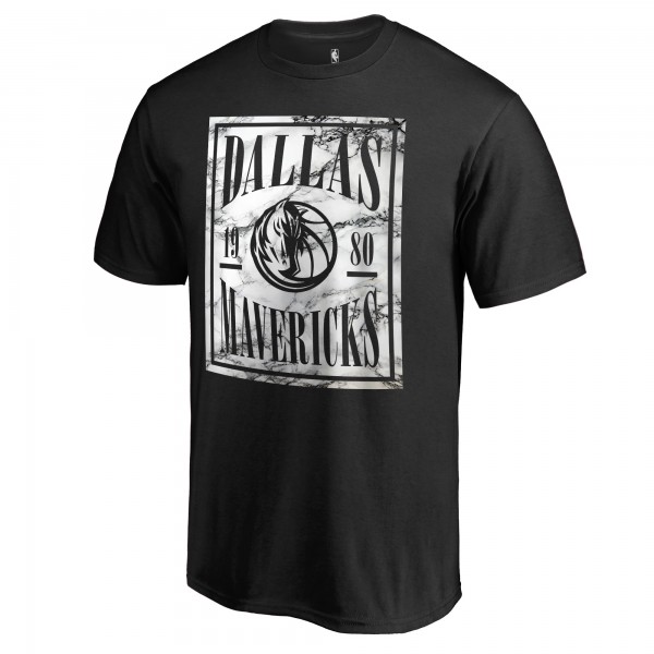 Футболка Fanatics Dallas Mavericks Black Court Vision