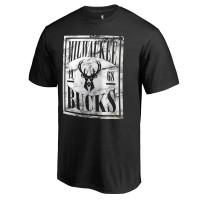 Футболка Milwaukee Bucks Black Court Vision