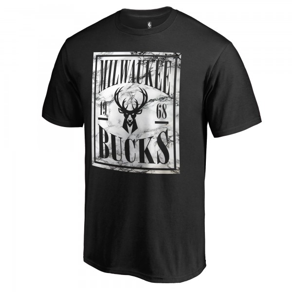 Футболка Milwaukee Bucks Black Court Vision