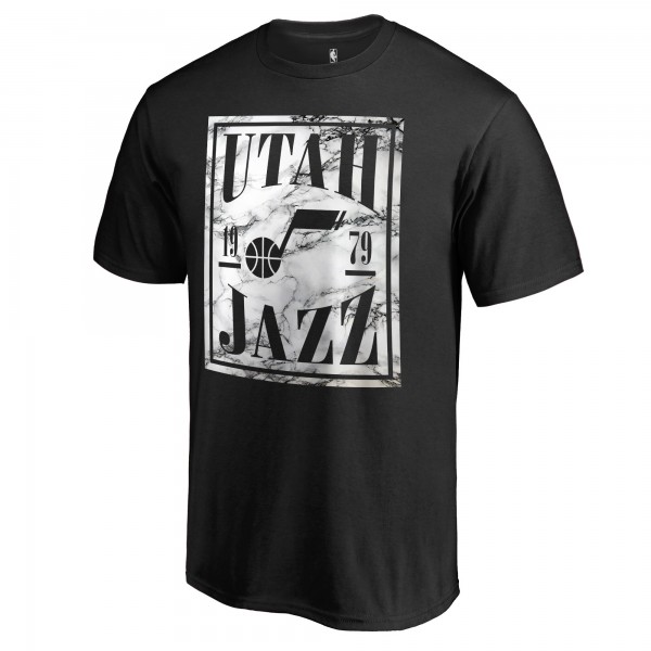Футболка  Utah Jazz Black Court Vision
