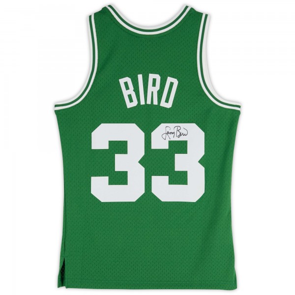 Autographed Boston Celtics Larry Bird Fanatics Authentic Green Mitchell & Ness Swingman Jersey