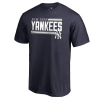 New York Yankees Navy Onside Stripe T-Shirt