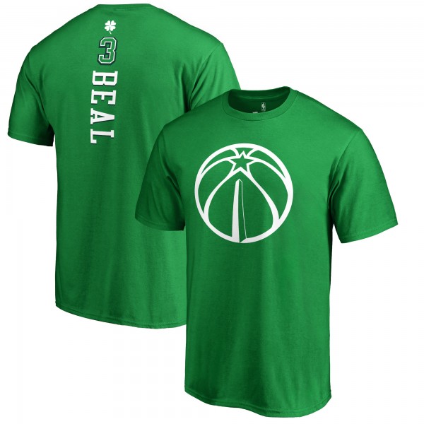 Футболка Washington Wizards St. Patrick's Day Backer Bradley Beal - Kelly Green
