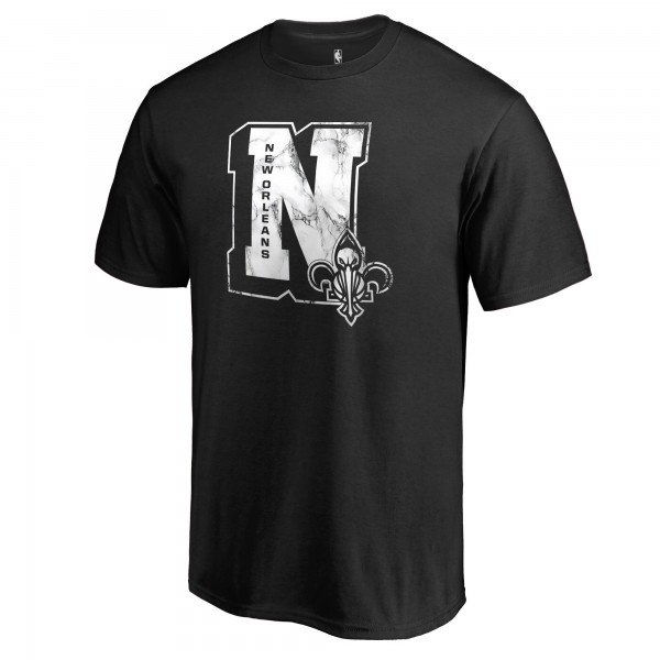 Футболка New Orleans Pelicans Letterman - Black