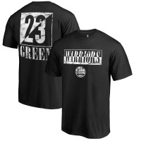 Футболка Draymond Green Golden State Warriors Yin & Yang Name and Number - Black