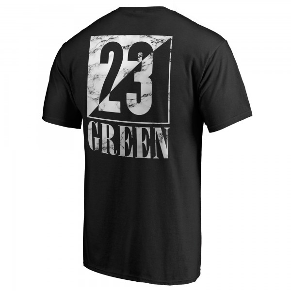 Футболка Draymond Green Golden State Warriors Yin & Yang Name and Number - Black