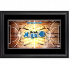 Orlando Magic Fanatics Authentic Framed 10 x 18 Hardwood Classics Panoramic Photograph