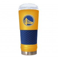 Golden State Warriors Yellow 24oz. Powder Coated Draft Travel Mug