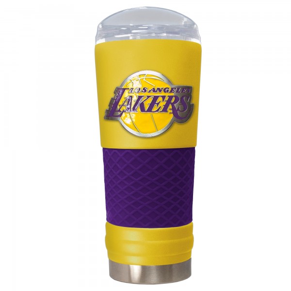 Los Angeles Lakers Yellow 24oz. Powder Coated Draft Travel Mug