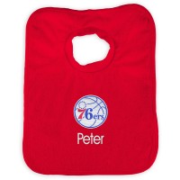 Именной слюнявчик Philadelphia 76ers Infant - Red