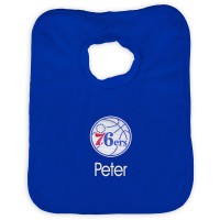 Именной слюнявчик Philadelphia 76ers Infant - Royal