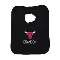 Именной слюнявчик Chicago Bulls Infant - Black
