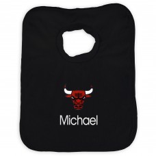 Chicago Bulls Infant Personalized Bib - Red