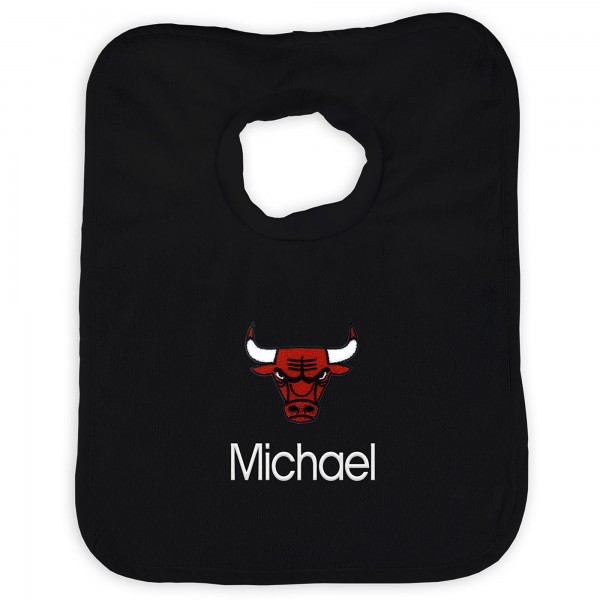 Именной слюнявчик Chicago Bulls Infant - Red