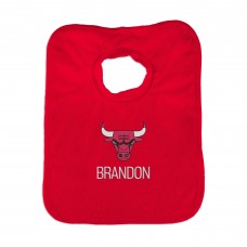 Именной слюнявчик Chicago Bulls Infant - Red