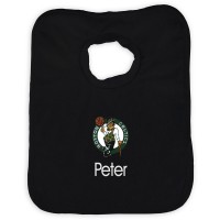 Boston Celtics Infant Personalized Bib - Black