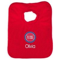 Именной слюнявчик Detroit Pistons Infant - Red