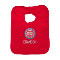Именной слюнявчик Detroit Pistons Infant - Red