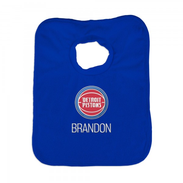 Именной слюнявчик Detroit Pistons Infant - Royal