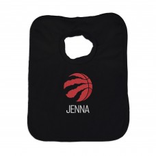 Малышам Toronto Raptors Black Personalized Bib
