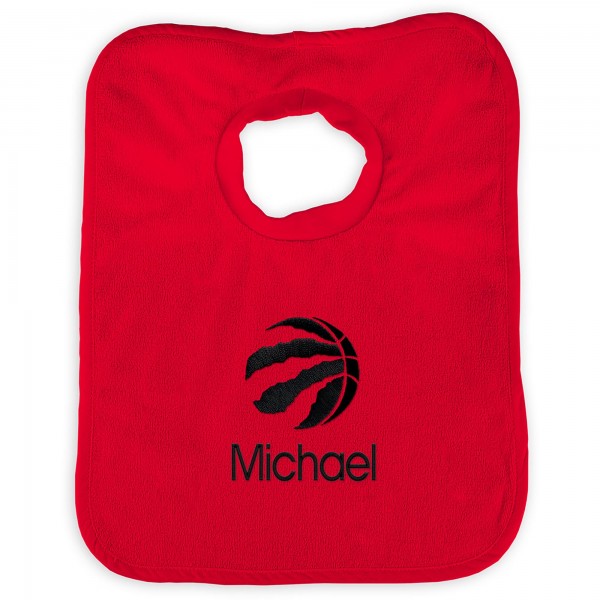 Именной слюнявчик Toronto Raptors Infant - Red
