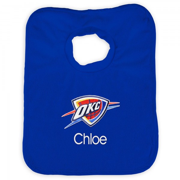 Именной слюнявчик Oklahoma City Thunder Infant - Royal