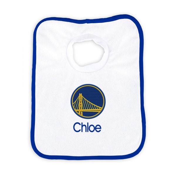 Golden State Warriors Infant Personalized Bib - Royal