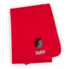 Именной плед Portland Trail Blazers Infant - Red