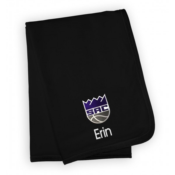 Именной плед Sacramento Kings Infant - Black