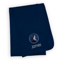 Именной плед Minnesota Timberwolves Infant - Navy