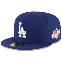 Бейсболка Los Angeles Dodgers New Era Navy 1988 World Series Wool 59FIFTY