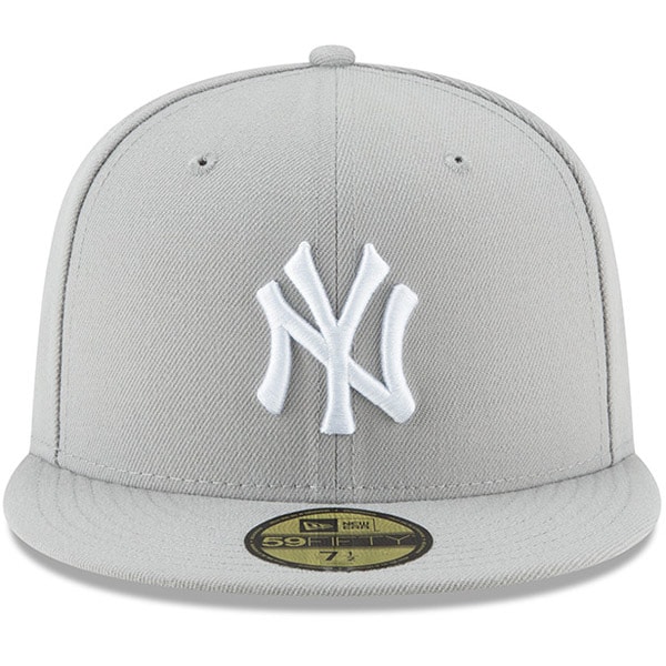 Бейсболка New York Yankees New Era Gray Fashion Color Basic 59FIFTY