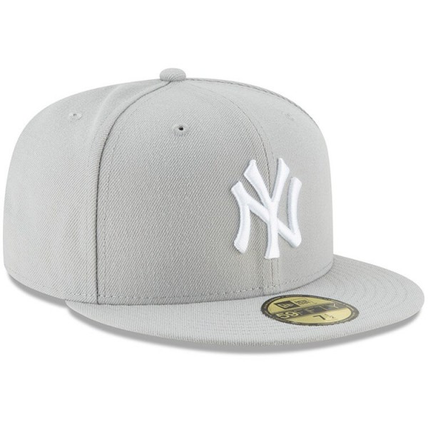 Бейсболка New York Yankees New Era Gray Fashion Color Basic 59FIFTY