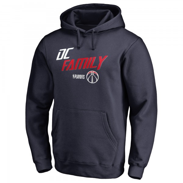 Толстовка с капюшоном Washington Wizards 2018 NBA Playoffs Slogan - Navy - фирменная одежда NBA