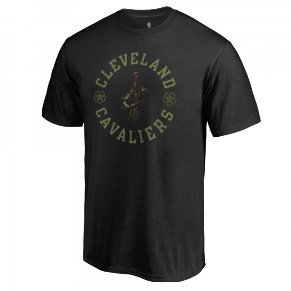 Cleveland Cavaliers Black Liberty T-Shirt