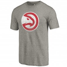Atlanta Hawks Greatest Dad Tri-Blend T-Shirt - Gray