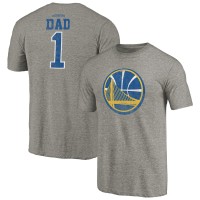 Футболка Golden State Warriors Greatest Dad Tri-Blend - Gray