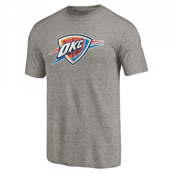 Футболка Oklahoma City Thunder Gray Greatest Dad Tri-Blend