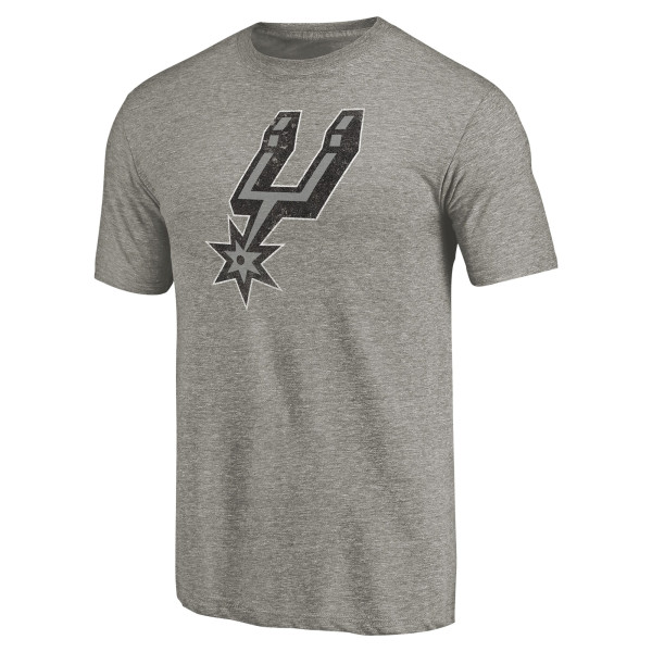 Футболка San Antonio Spurs Gray Greatest Dad Tri-Blend