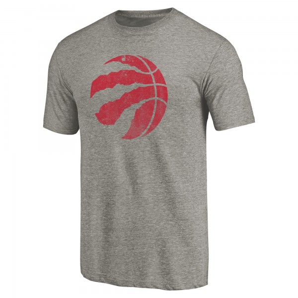 Toronto Raptors Gray Greatest Dad Tri-Blend T-Shirt
