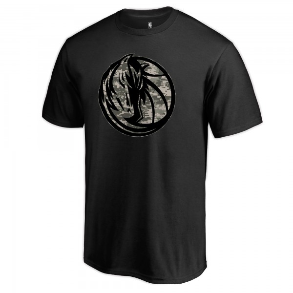 Футболка Dallas Mavericks Fanatics Cloak Camo - Black