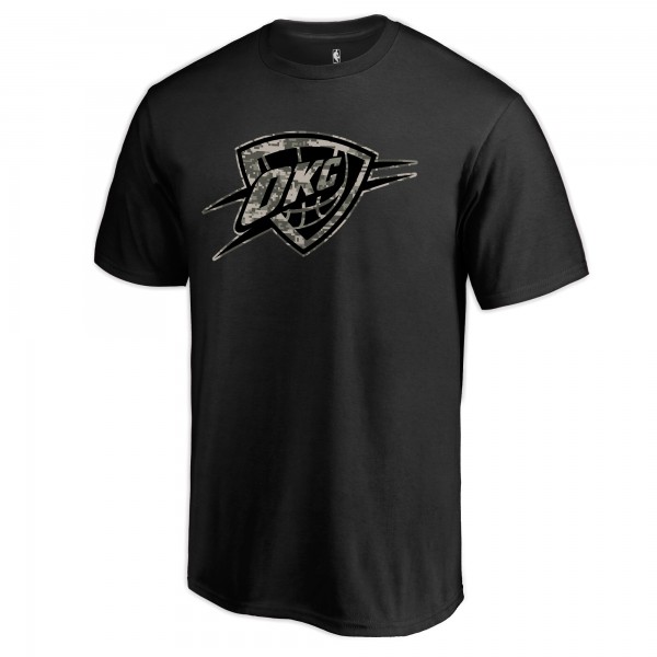 Футболка Oklahoma City Thunder Black Cloak Camo