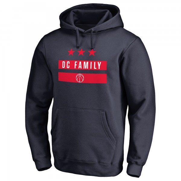 Толстовка с капюшоном Washington Wizards Hometown Collection DC Family - Navy - фирменная одежда NBA