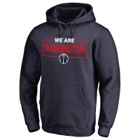 Толстовка с капюшоном Washington Wizards We Are Iconic Collection - Navy