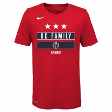 Детская футболка Washington Wizards Nike NBA Playoffs Mantra Performance - Red