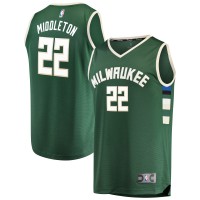 Игровая форма  Khris Middleton Milwaukee Bucks Youth Fast Break Player Green - Icon Edition